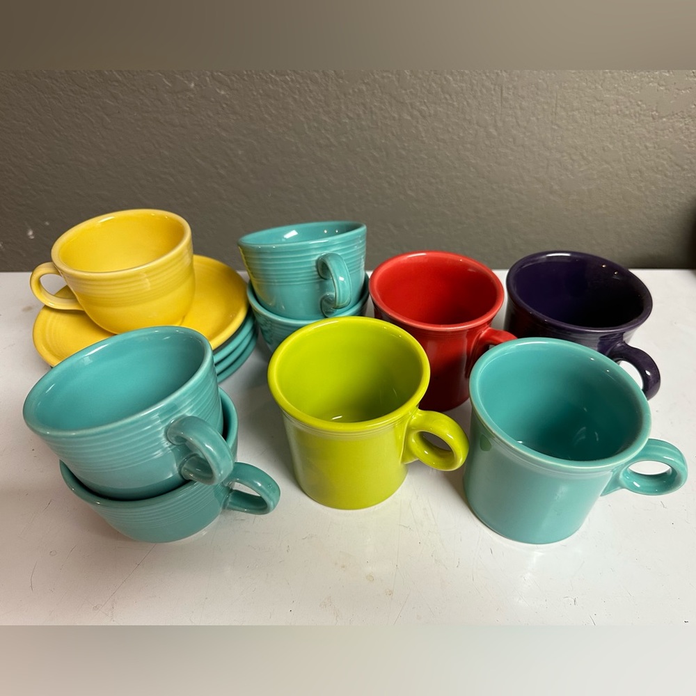 fiesta mugs and cups